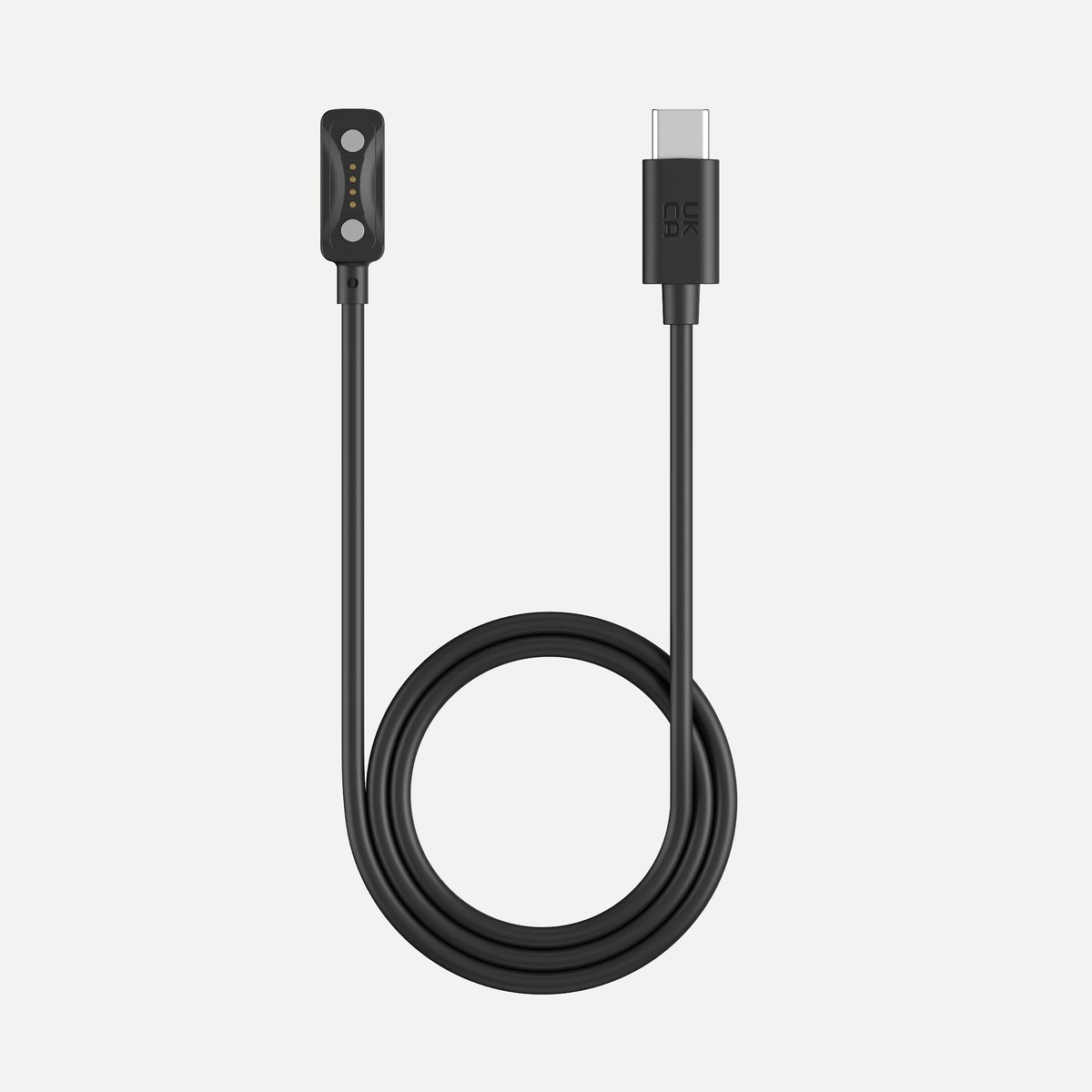 HLTH Band magnetic charging cable, coiled, with USB-C connector